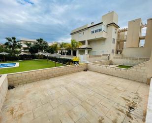 Jardí de Casa o xalet de lloguer en Pilar de la Horadada amb Aire condicionat, Calefacció i Piscina