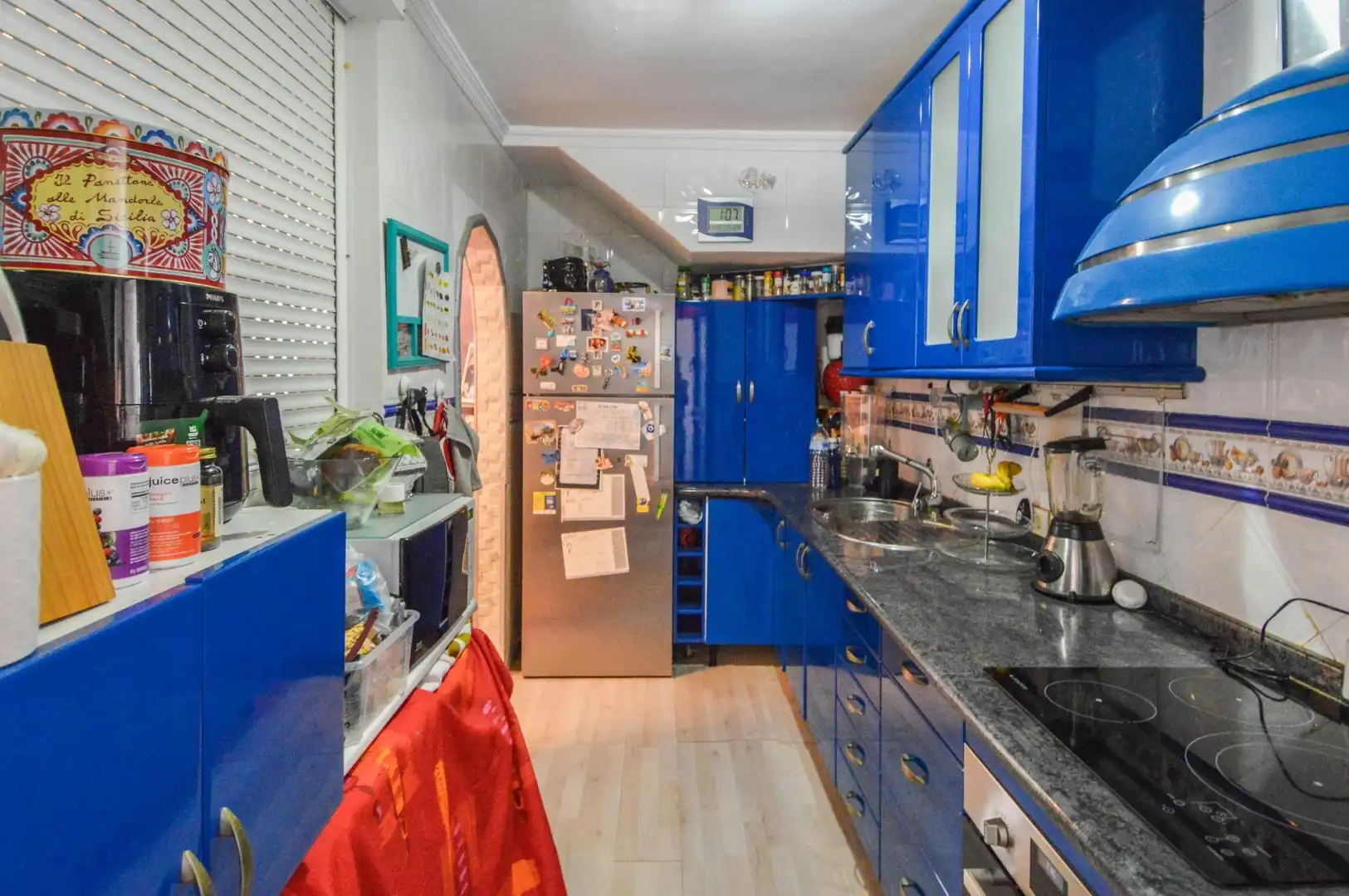 Küche von Maisonette zum Verkauf in Mogán mit Klimaanlage, Privatgarten und Terrasse
