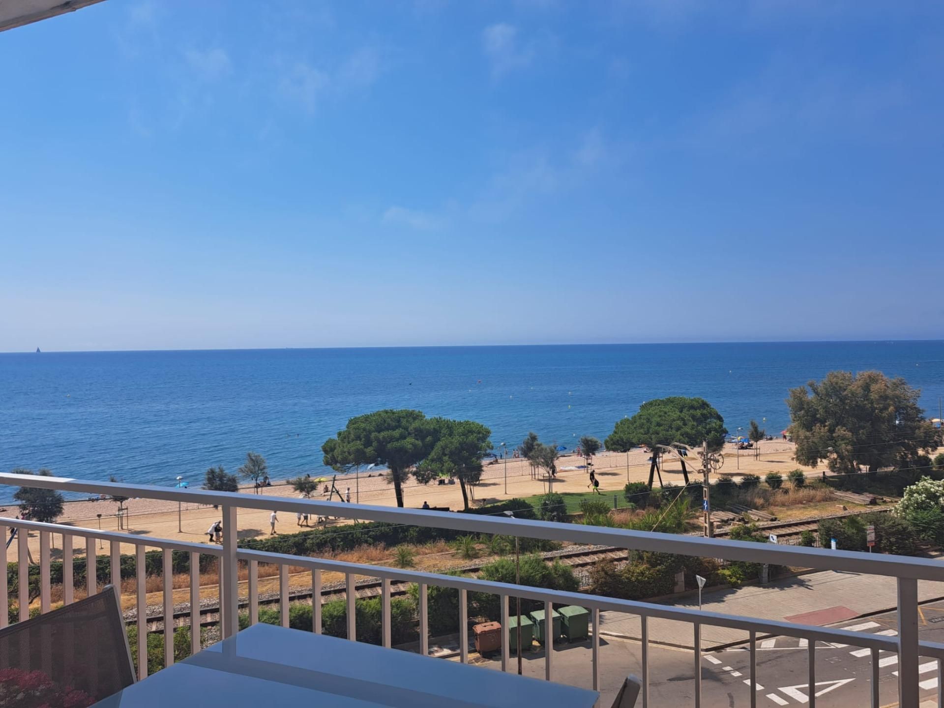 Bedroom of Flat for sale in Pineda de Mar  with Heating, Parquet flooring and Terrace