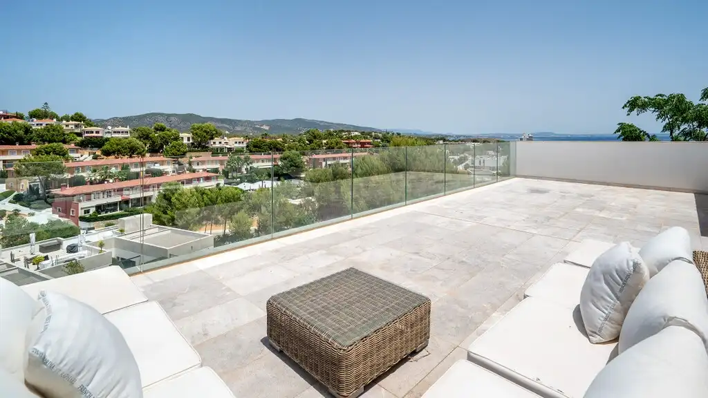 Terrassa de Casa o xalet en venda en Calvià amb Aire condicionat, Calefacció i Terrassa