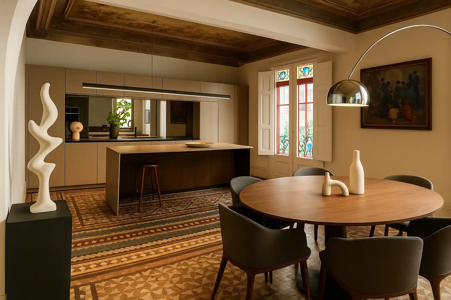 Flat with terrace to rent in Carrer de València, imagen 4