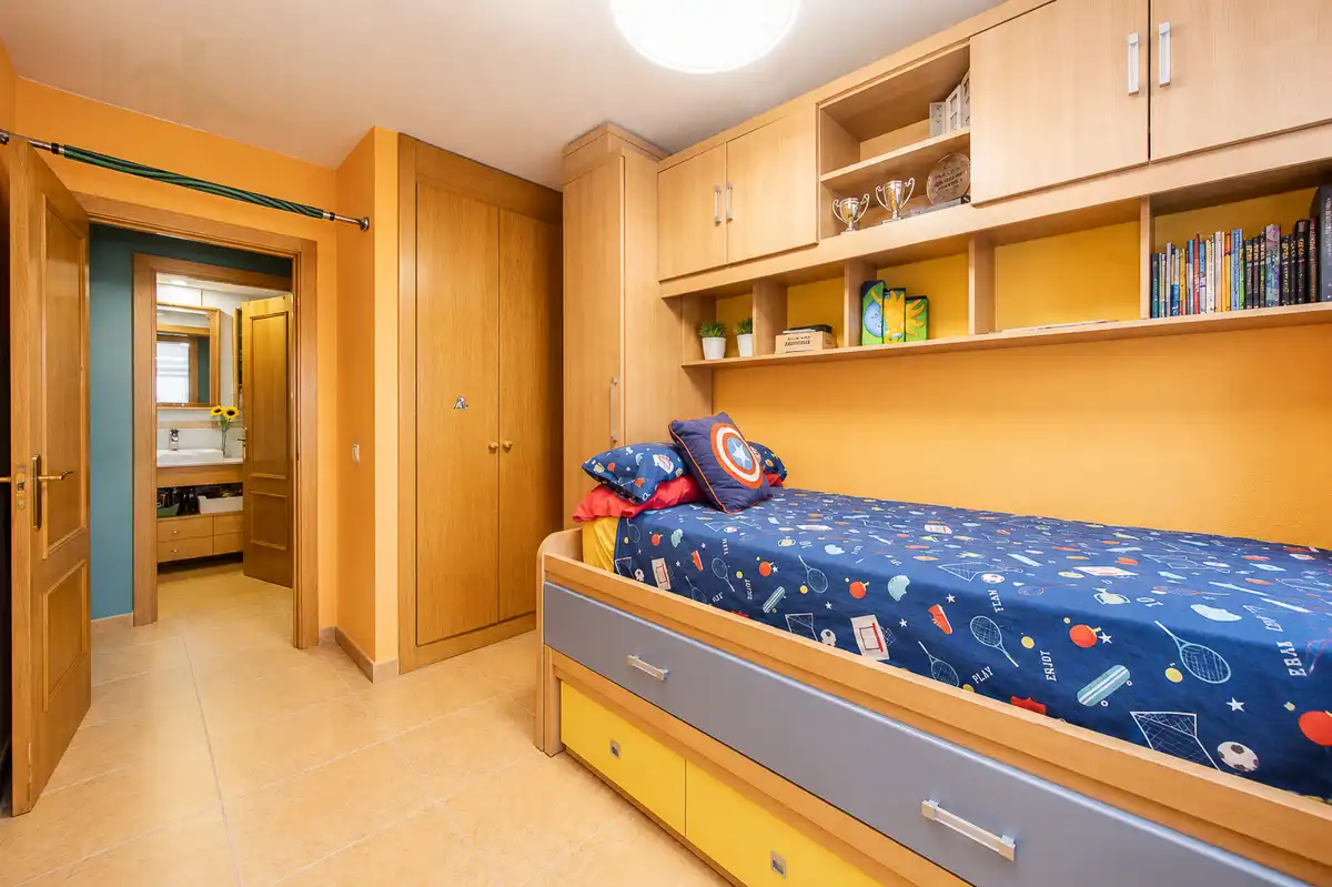 Schlafzimmer von Wohnung zum Verkauf in Leganés mit Klimaanlage, Heizung und Abstellraum
