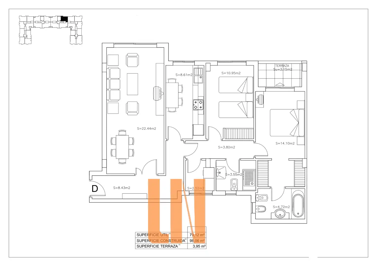 Wohnung zur Miete in A Coruña Capital  mit Heizung, Abstellraum und Ofen