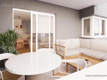 Apartament amb piscina en venda a Delicias