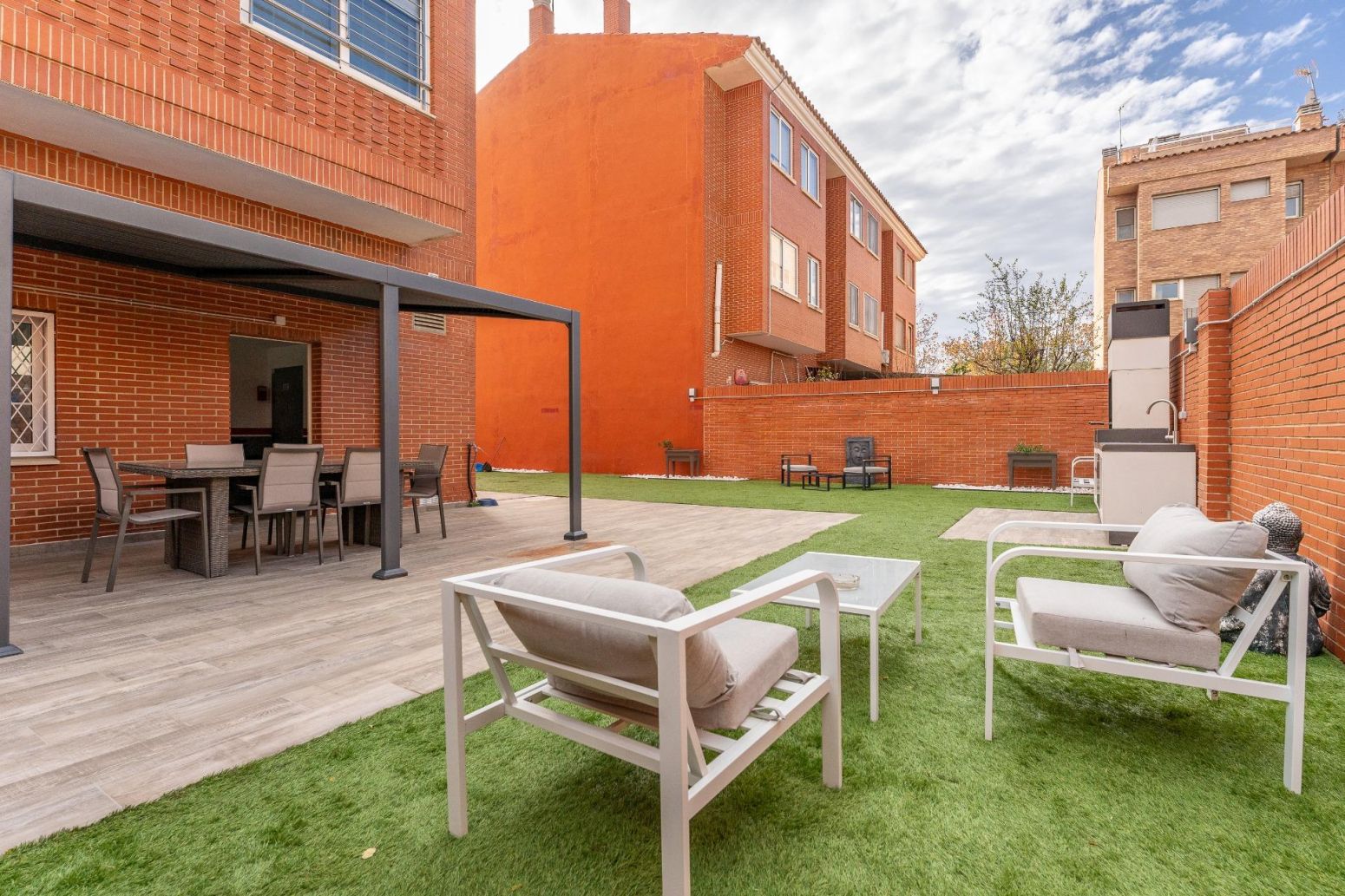 Terrace of Single-family semi-detached for sale in Cambrils  with Air Conditioner, Heating and Parquet flooring