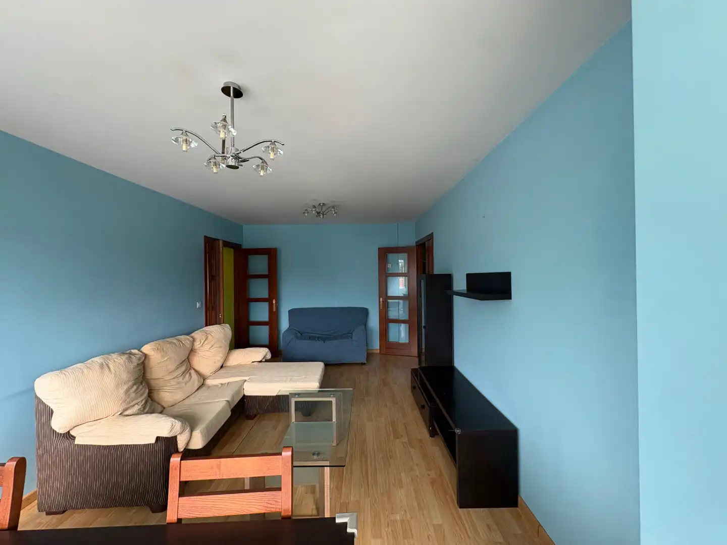 Living room of Flat for rent in Narón  with Heating, Storage room and Furnished