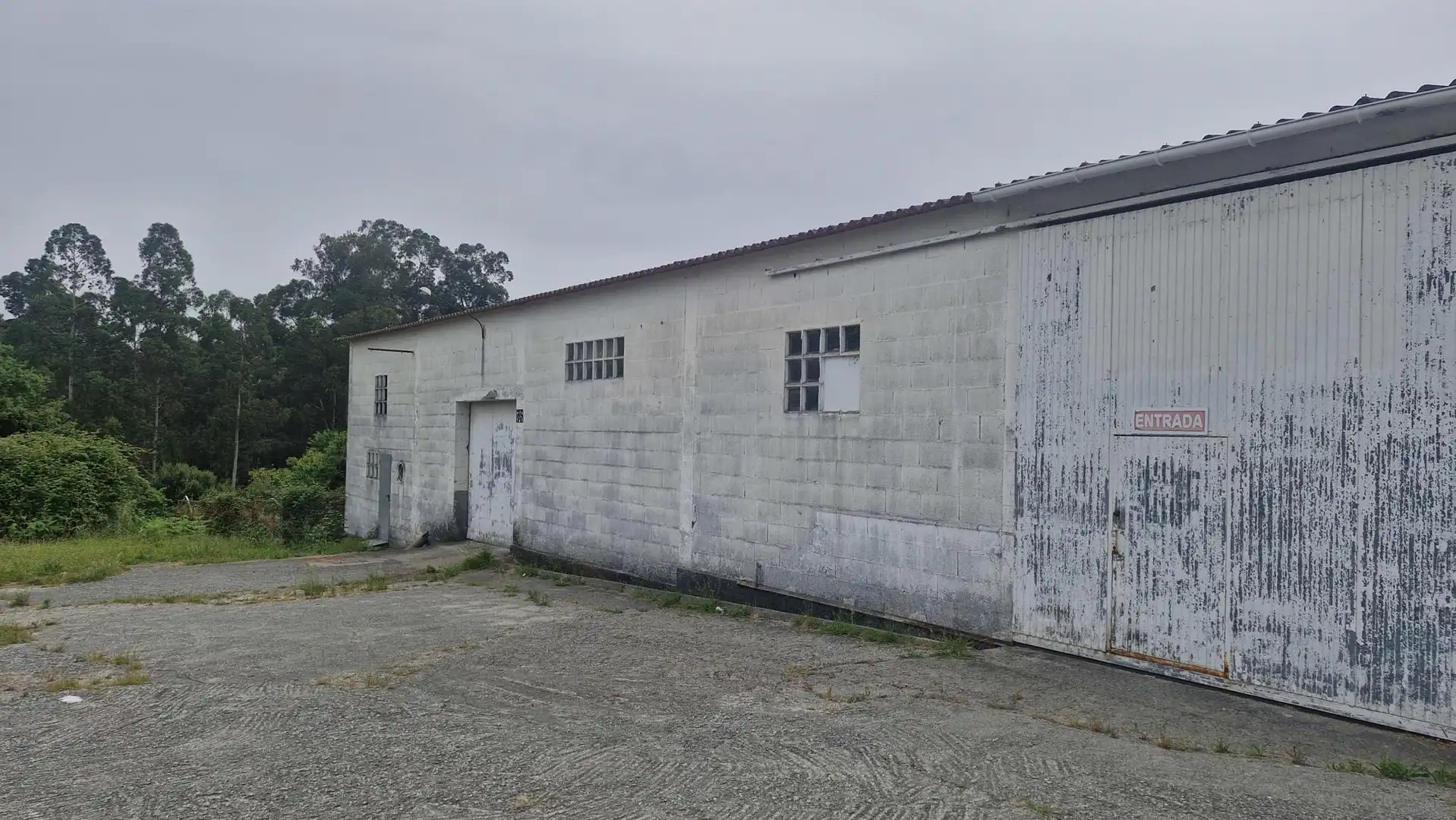 Exterior view of Industrial buildings for sale in Meaño