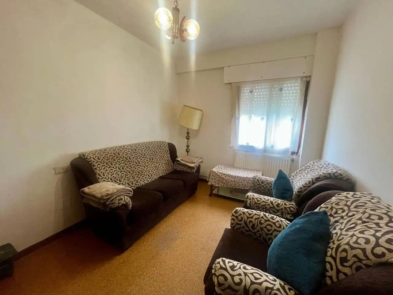 Sala de estar de Casa o chalet en venta en Cambre  con Jardín privado, Terraza y Amueblado