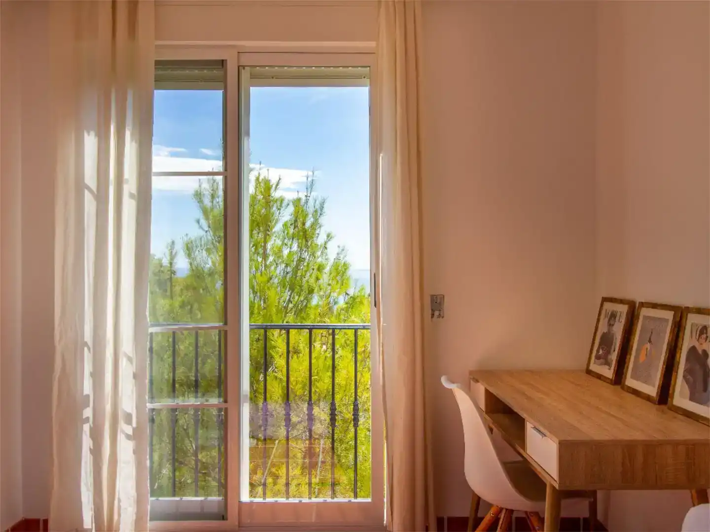 Terrasse von Wohnung zur Miete in Altea mit Klimaanlage, Schwimmbad und Balkon