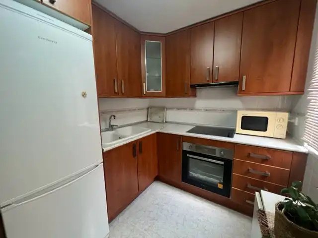 Cuina de Àtic de lloguer en Puertollano amb Aire condicionat, Calefacció i Terrassa