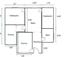 Flat for sale in Valencia  with Furnished, Oven and Washing machine