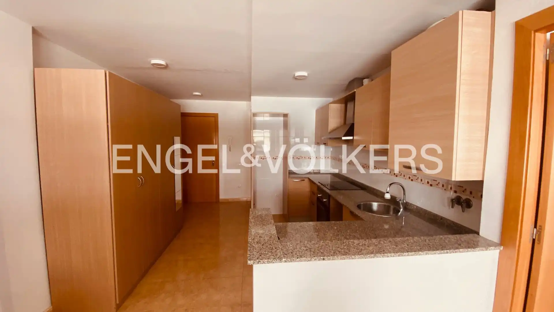Cuina de Apartament en venda en Sant Vicenç de Castellet amb Calefacció