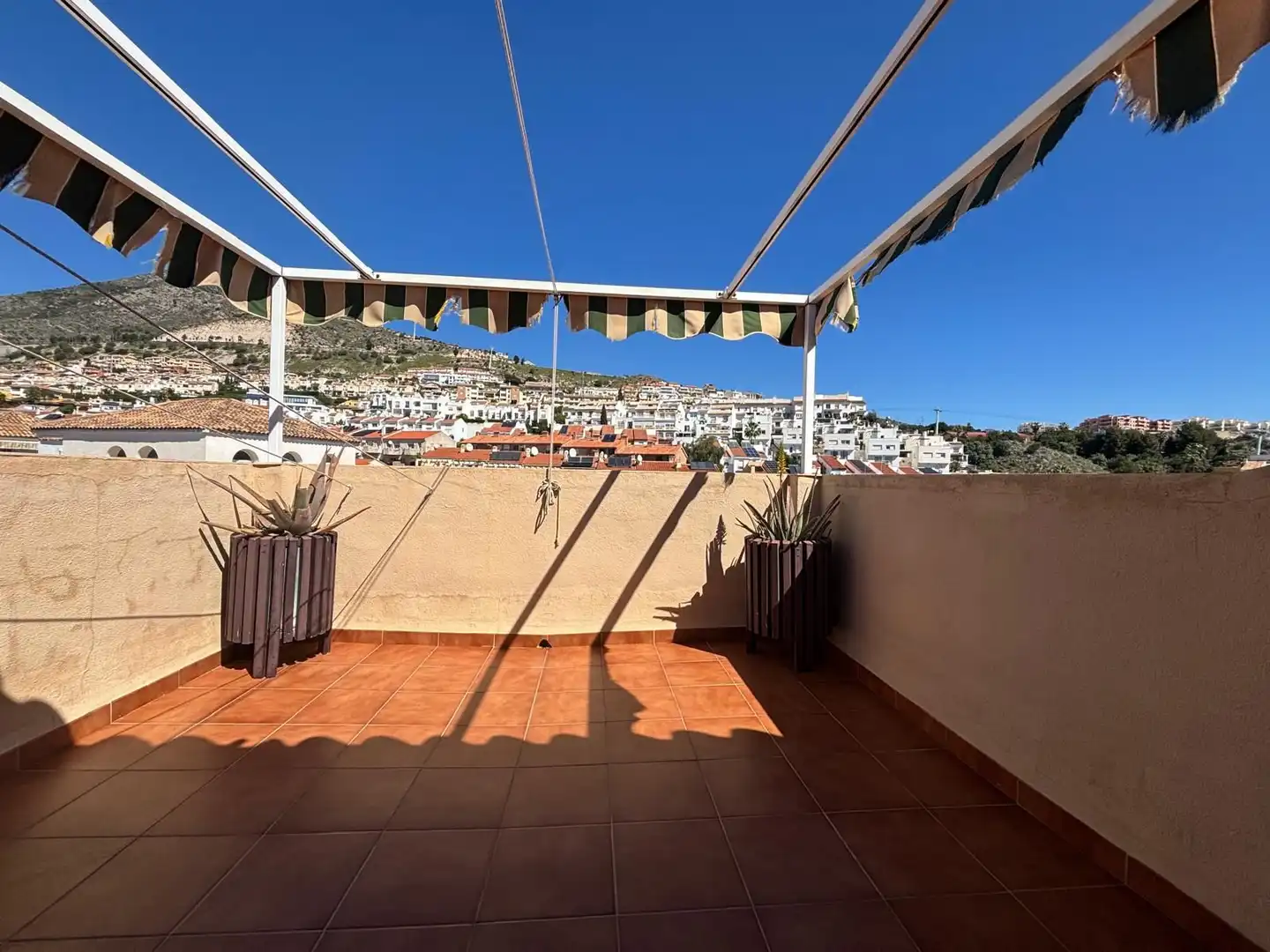 Terrace of Duplexes for sale in Benalmádena  with Air Conditioner and Community pool