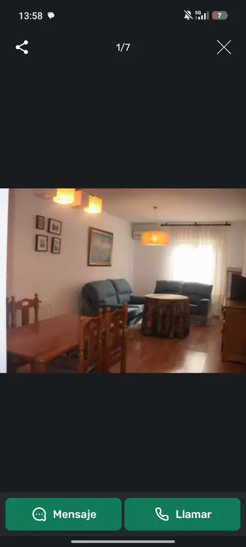 Sala de estar de Piso de alquiler en Casco Histórico