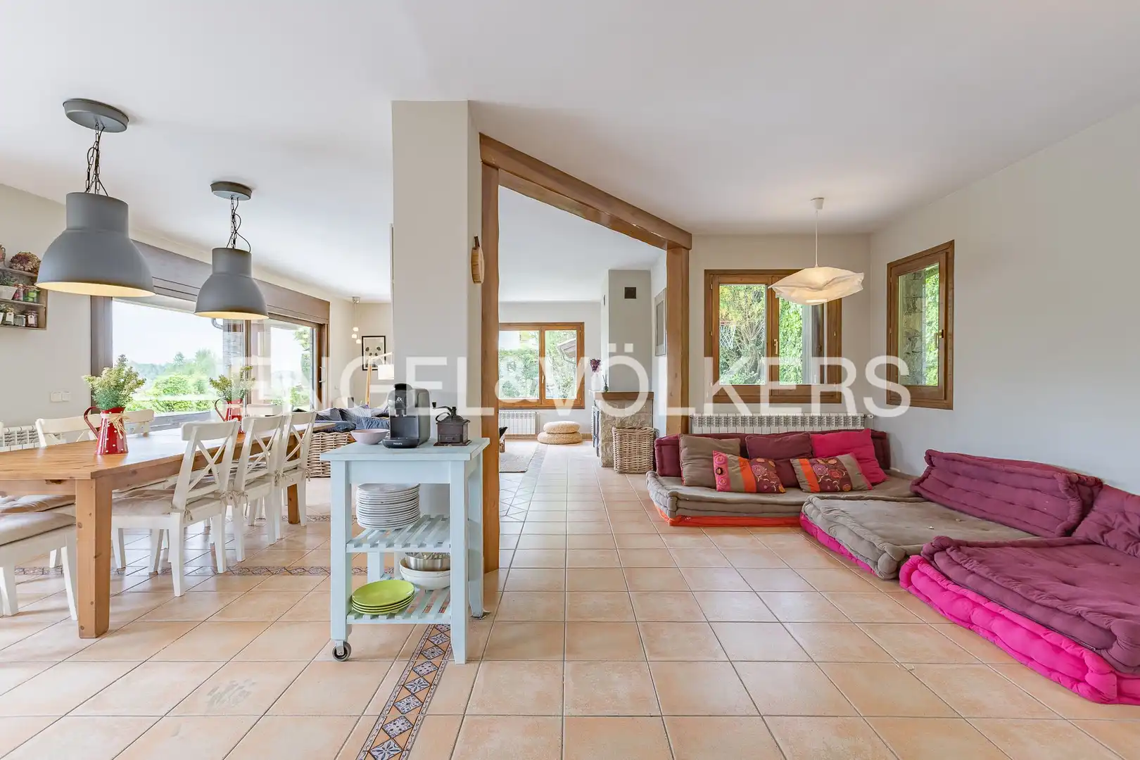 Sala de estar de Casa o chalet en venta en Molló con Calefacción, Jardín privado y Balcón