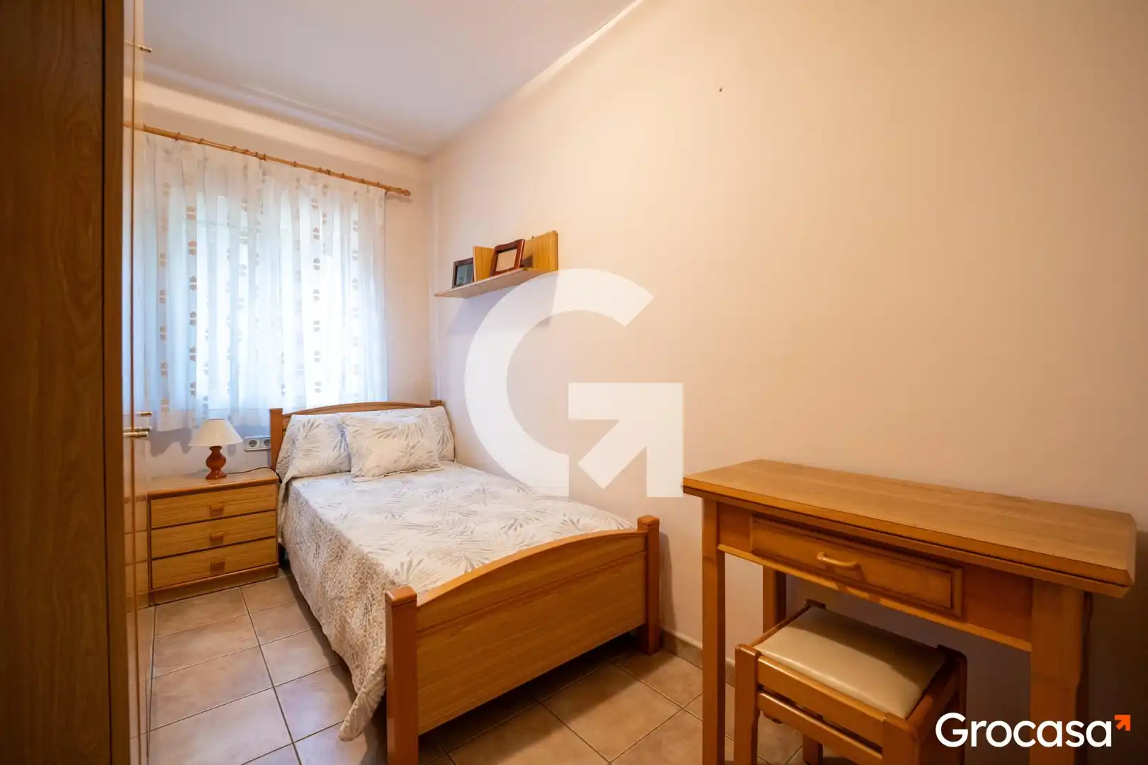 Bedroom of Flat for sale in Mataró  with Heating, Oven and TV