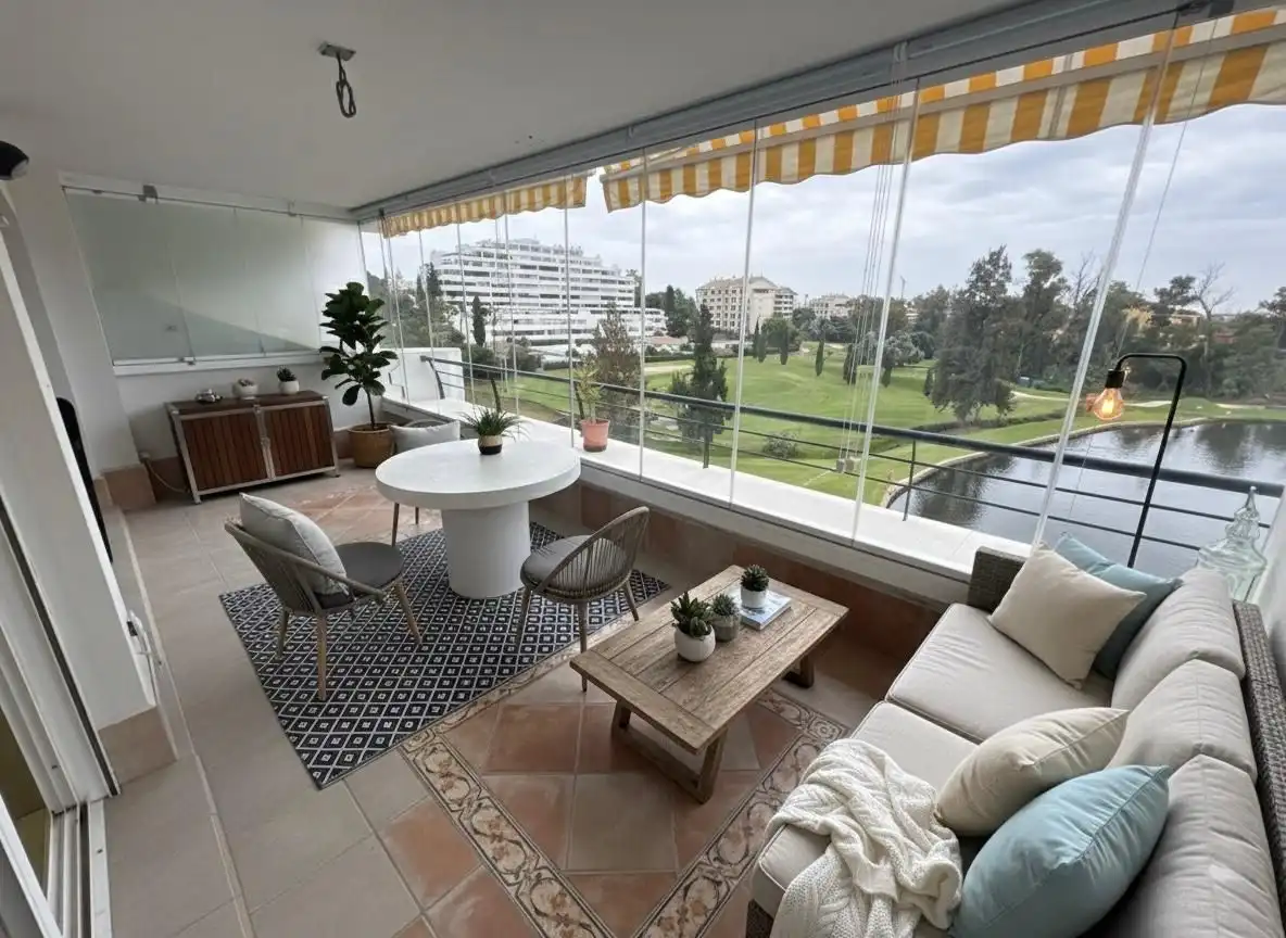 Terrassa de Apartament de lloguer en Marbella amb Aire condicionat, Calefacció i Terrassa