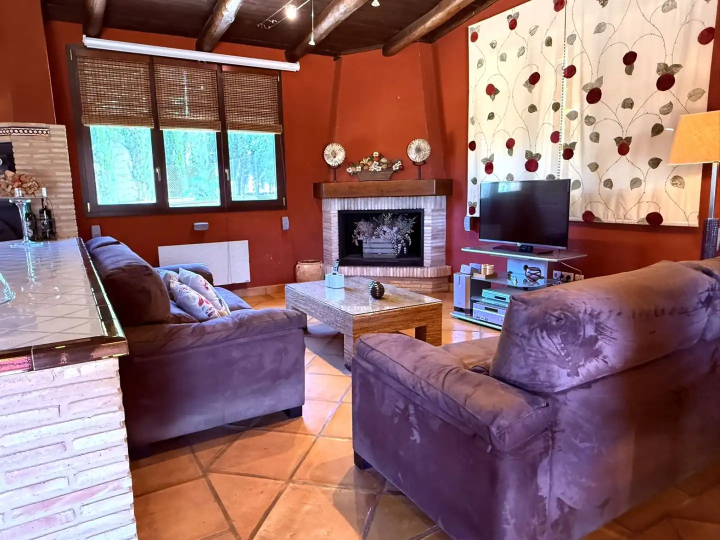 Sala de estar de Casa o chalet en venta en Cocentaina con Calefacción, Jardín privado y Terraza