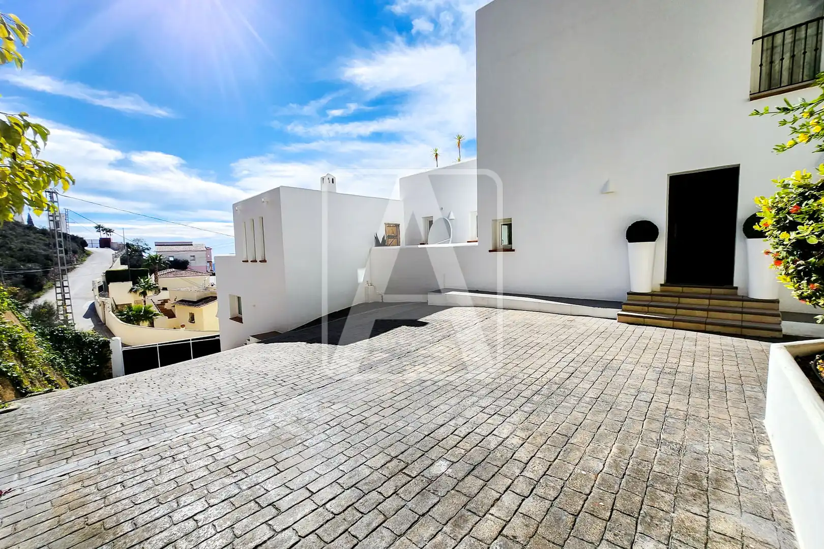 Exterior view of Houses for sale in Moraira  with Air Conditioner, Heating and Private garden