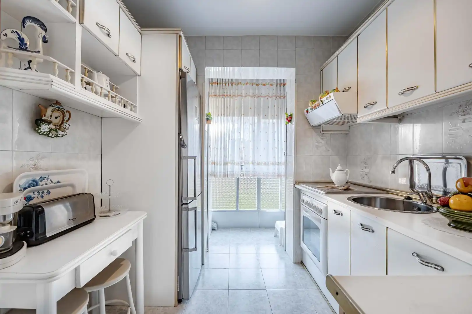 Kitchen of Flat for sale in Madrid  with Heating