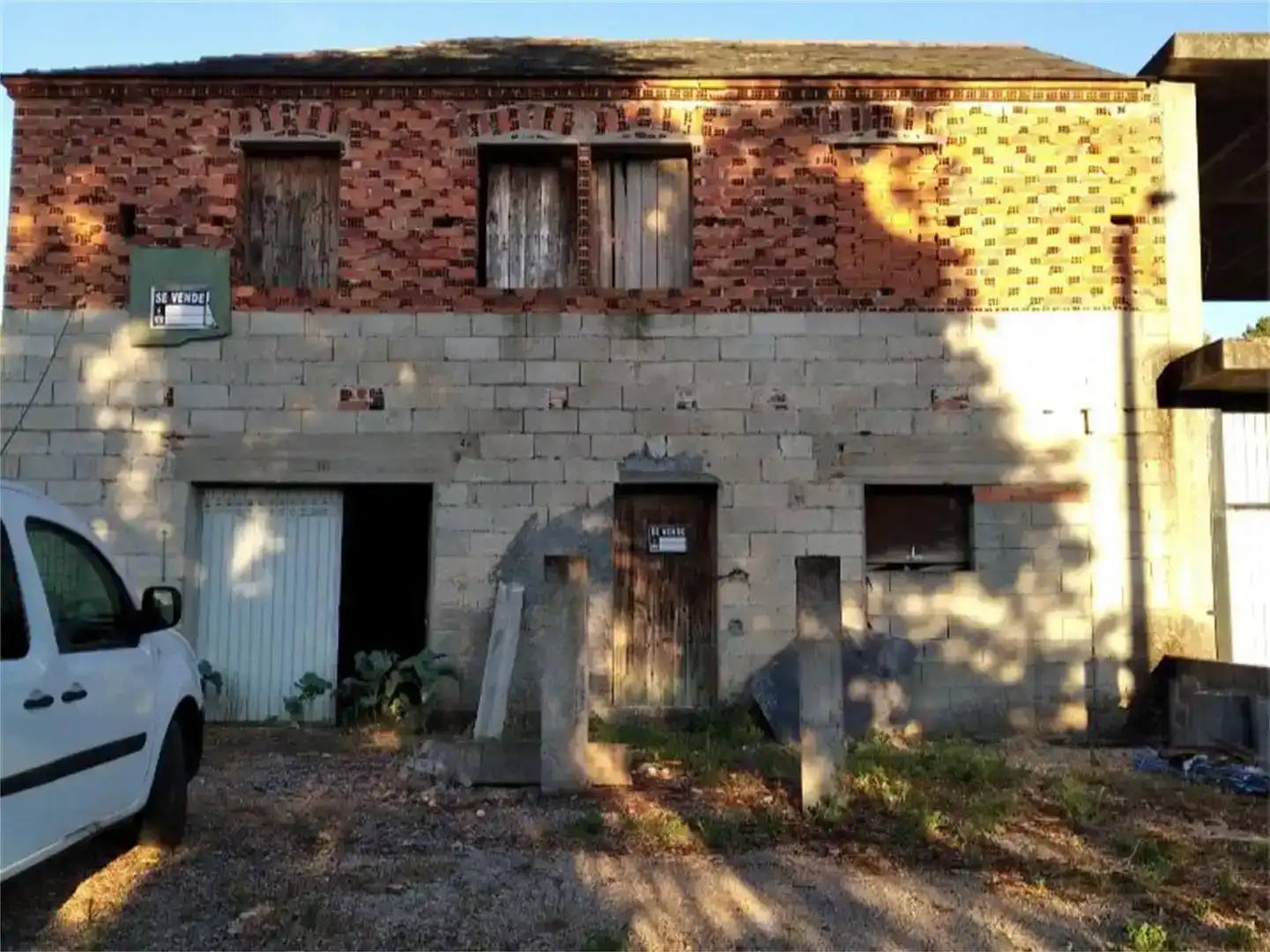 Vista exterior de Piso en venta en O Bolo 
