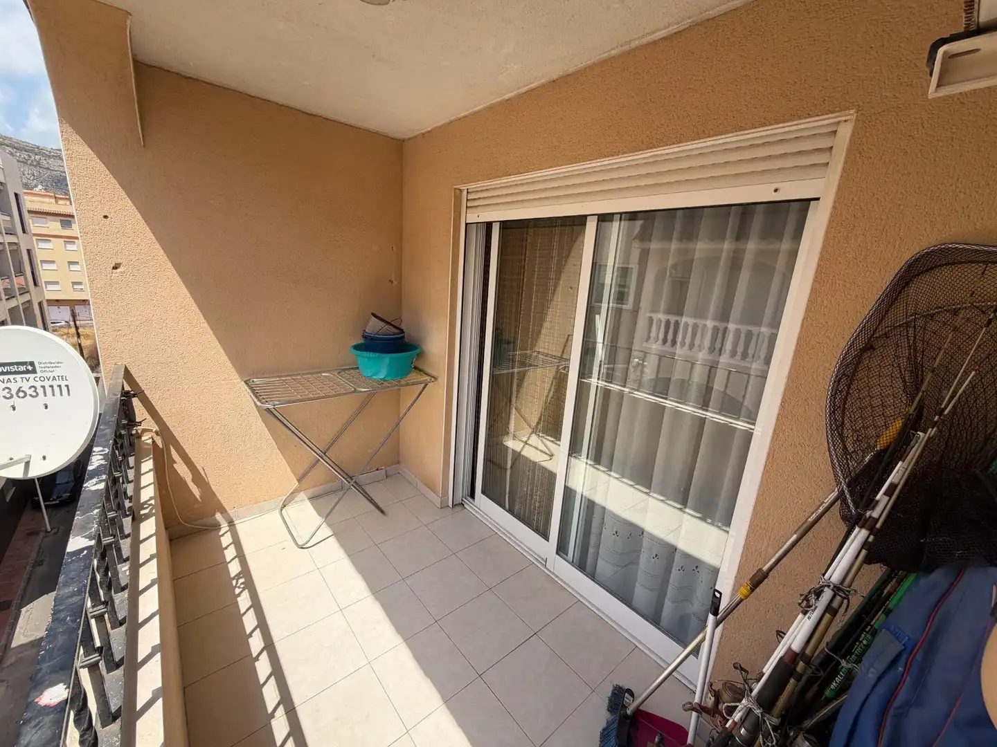 Balcony of Flat for sale in Oropesa del Mar / Orpesa  with Air Conditioner, Furnished and Balcony