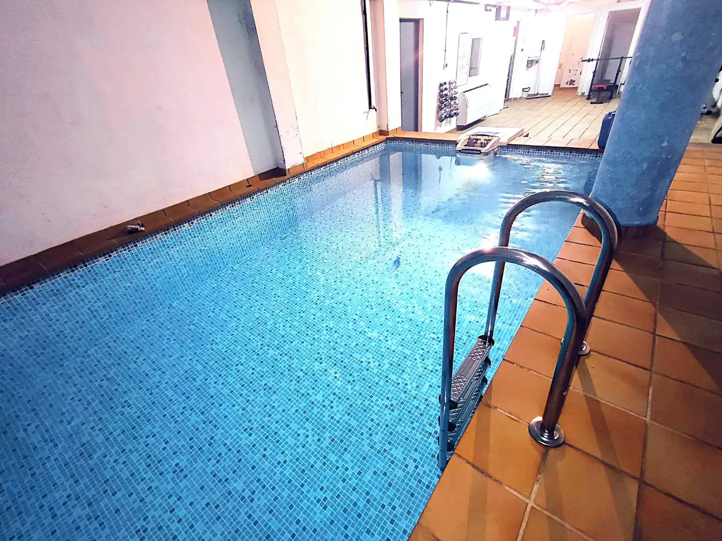 Piscina de Casa o chalet en venta en Barcelona con Aire acondicionado, Parquet y Terraza