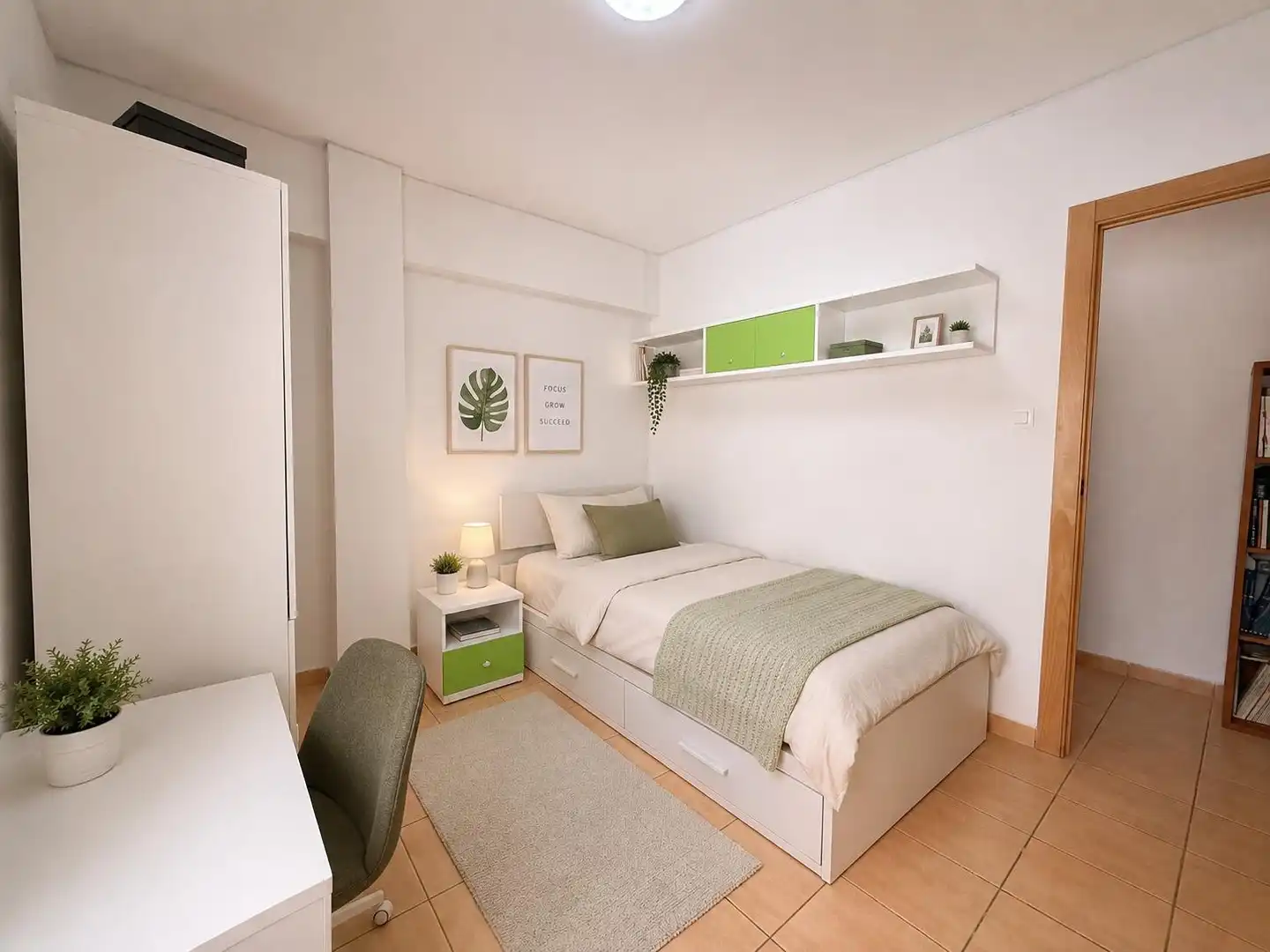 Bedroom of Flat for sale in Benifaió  with Air Conditioner, Storage room and Furnished
