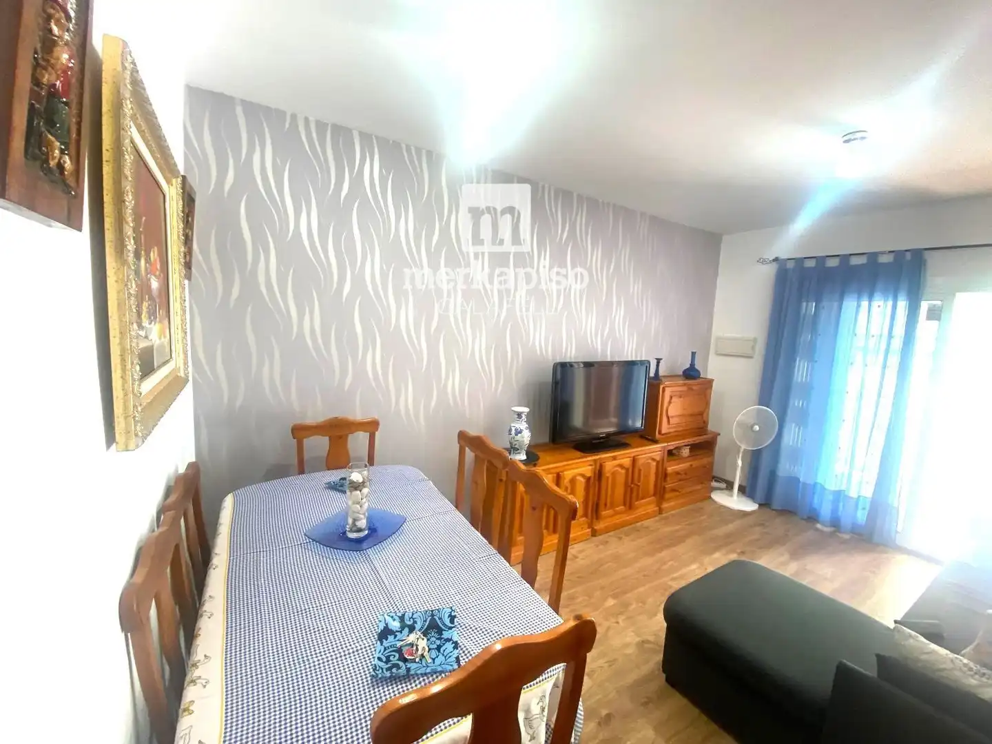 Sala de estar de Piso en venta en Calafell con Calefacción y Terraza