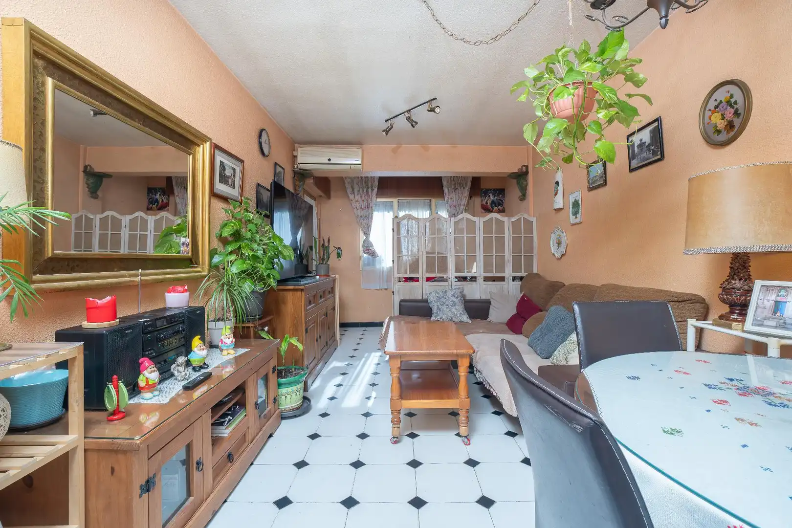 Sala de estar de Piso en venta en Biar con Aire acondicionado y Balcón