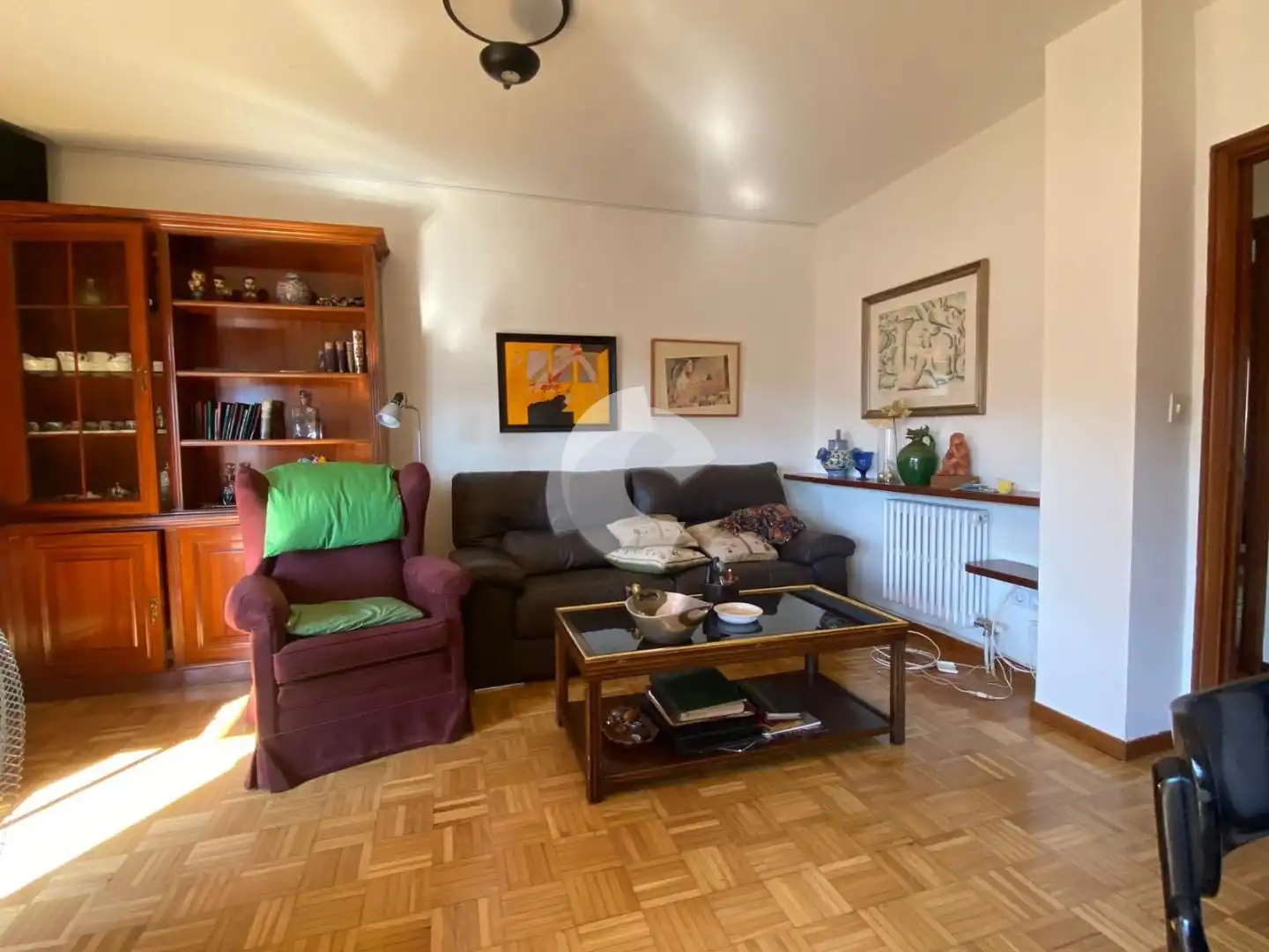 Wohnzimmer von Wohnung zum Verkauf in Ourense Capital  mit Heizung, Terrasse und Abstellraum