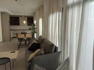 Living room of Flat for rent in Almería  with Air Conditioner, Heating and Terrace