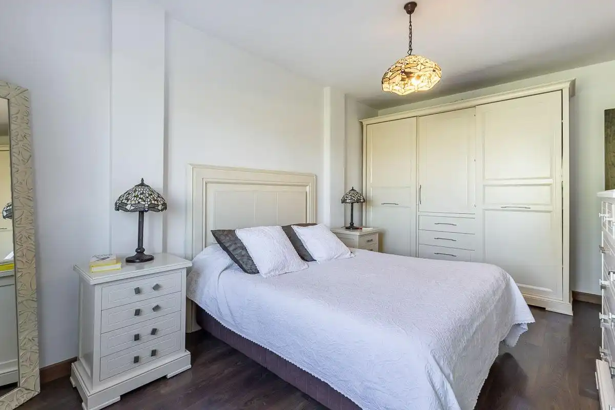 Bedroom of Detached homes for sale in Vegas del Genil  with Air Conditioner and Swimming Pool