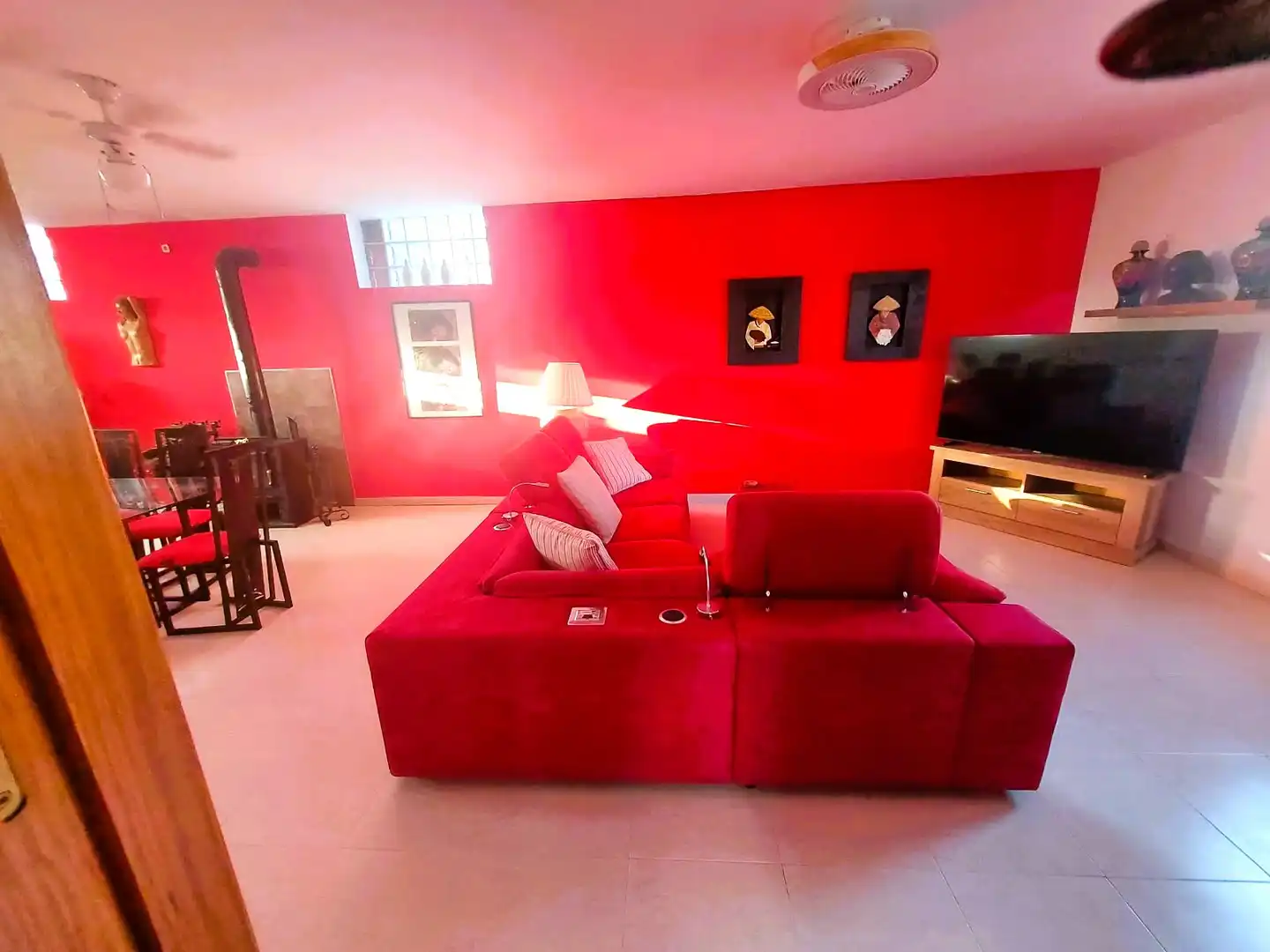 Sala de estar de Casa o chalet en venta en Calasparra con Jardín privado y Piscina