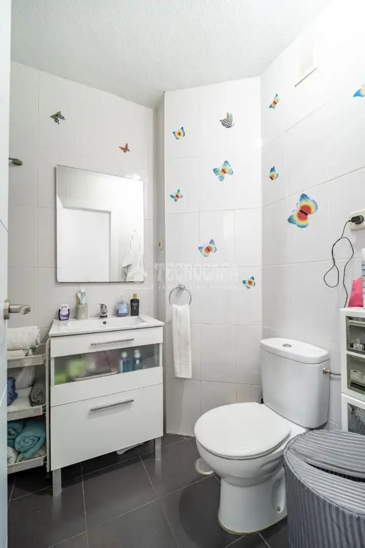 Badezimmer von Wohnung zum Verkauf in Rivas-Vaciamadrid mit Klimaanlage und Heizung