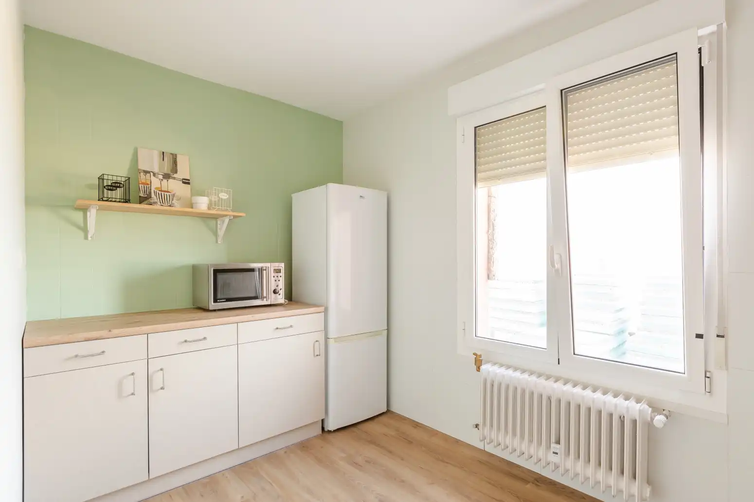 Küche von Dachboden zur Miete in  Pamplona / Iruña mit Möbliert