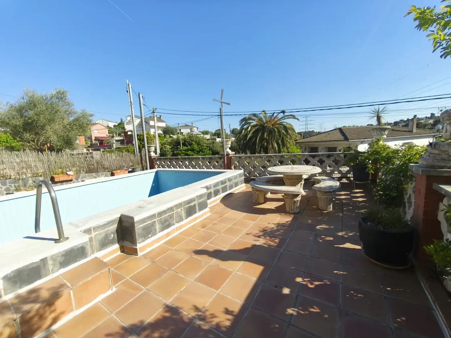 Terrassa de Casa o xalet en venda en Lliçà d'Amunt amb Calefacció, Jardí privat i Terrassa