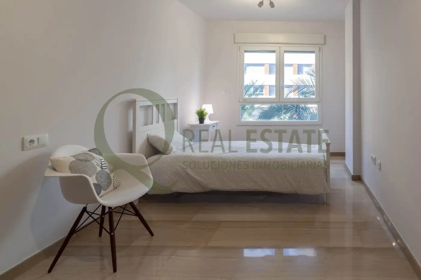 Bedroom of Flat for rent in Alicante / Alacant  with Heating, Terrace and Furnished