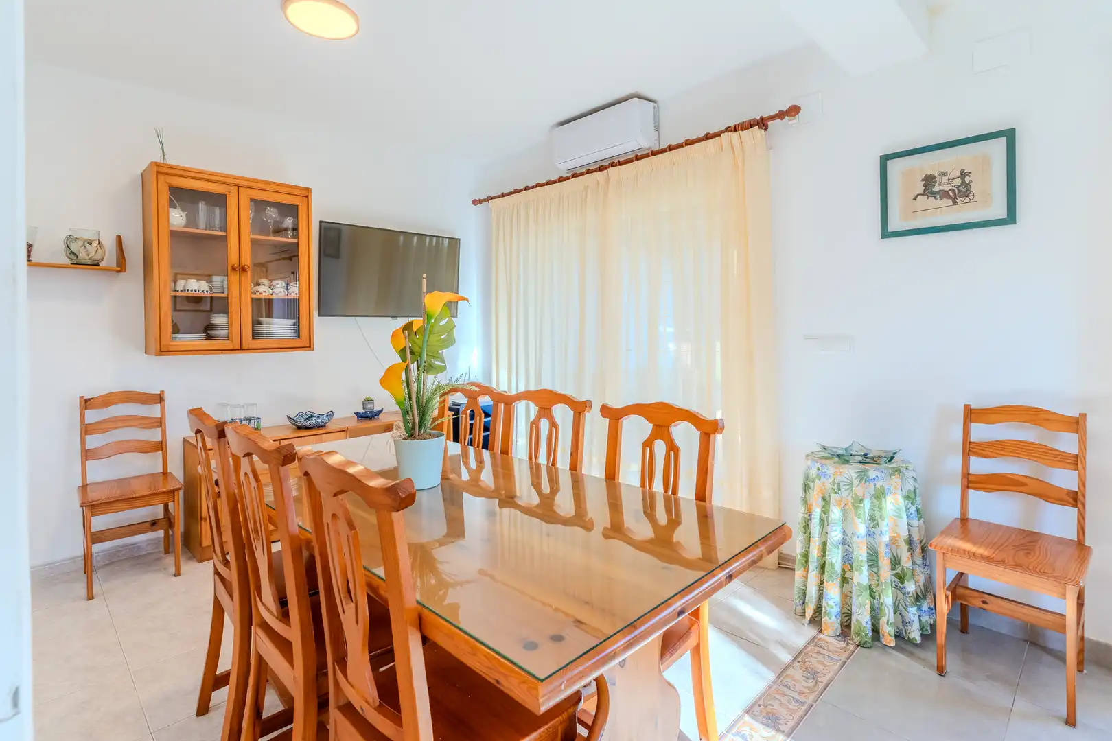 Comedor de Casa o chalet en venta en L'Ametlla de Mar  con Aire acondicionado, Calefacción y Jardín privado