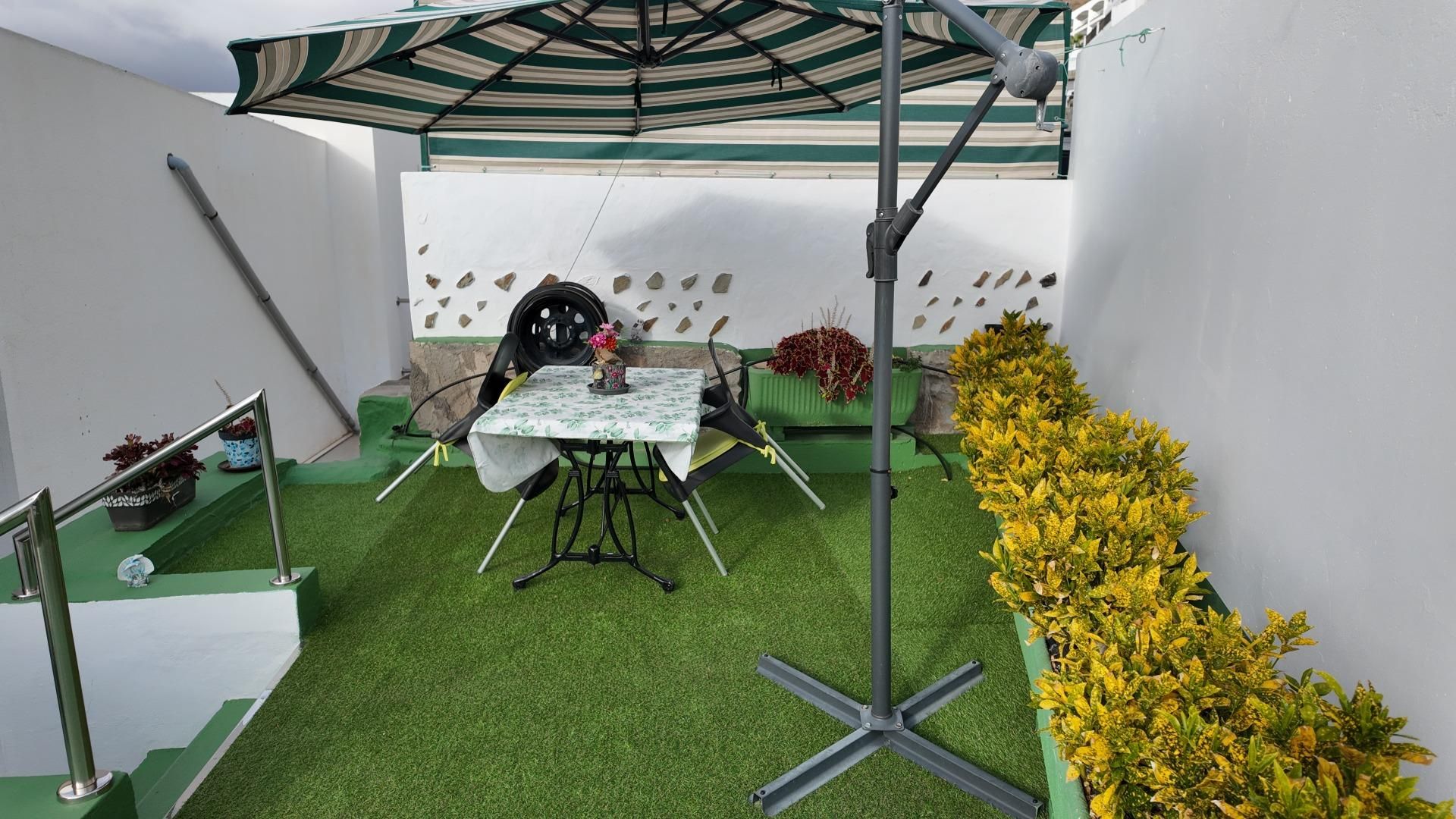 Terrassa de Dúplex de lloguer en Mogán amb Aire condicionat, Terrassa i Moblat