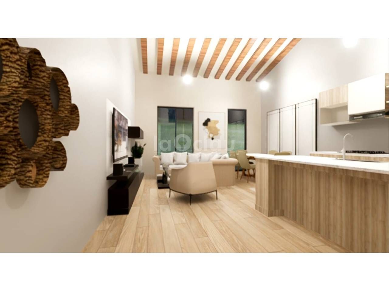 Sala de estar de Casa o chalet en venta en Seva con Calefacción y Jardín privado