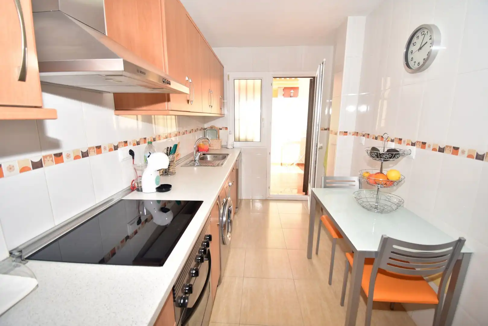 Cocina de Dúplex en venta en Pilar de la Horadada con Aire acondicionado, Calefacción y Jardín privado