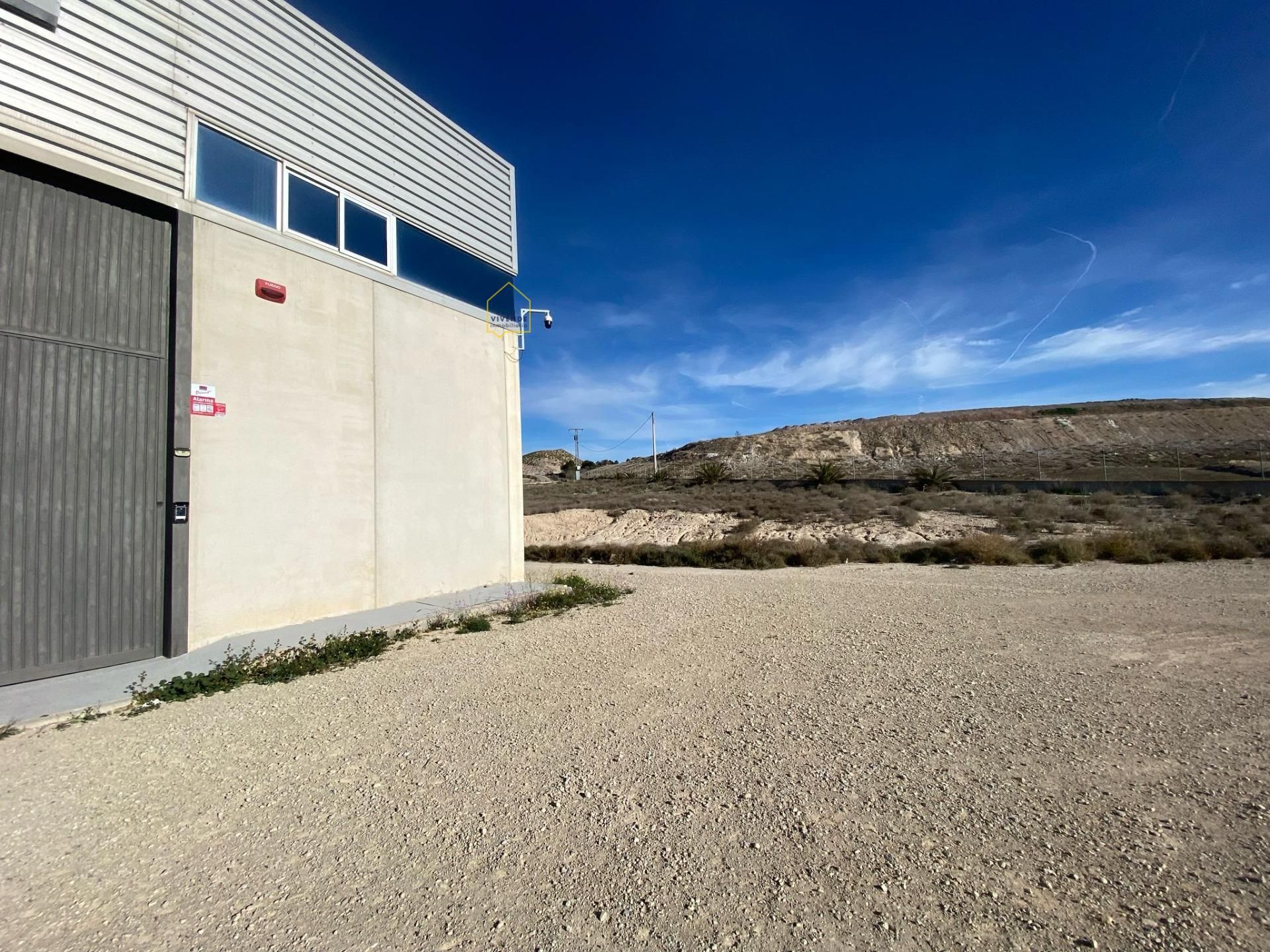 Exterior view of Industrial buildings for sale in Lorca