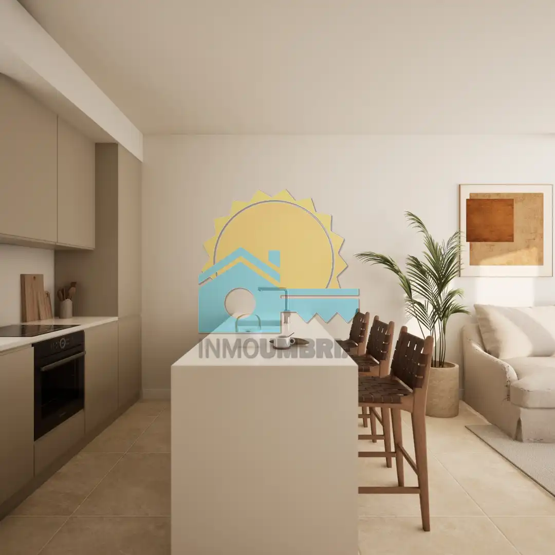 Esszimmer von Erdgeschoss zum Verkauf in Punta Umbría mit Klimaanlage