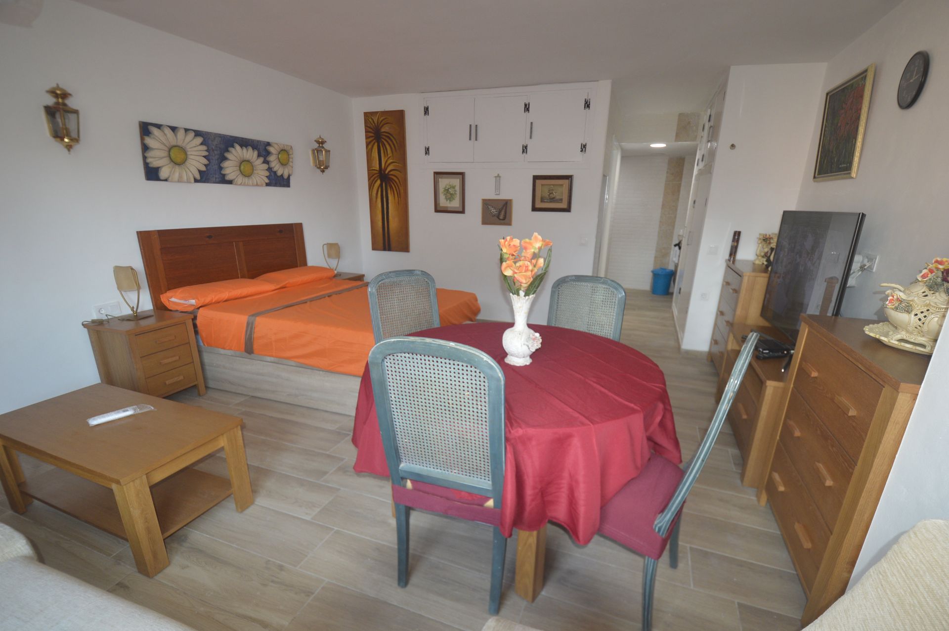 Bedroom of Study to rent in Torremolinos  with Air Conditioner, Terrace and Furnished