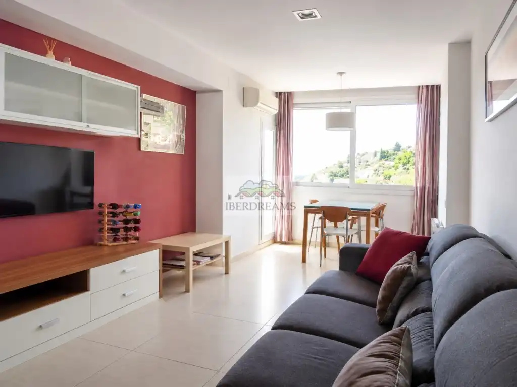 Sala de estar de Ático en venta en Barcelona