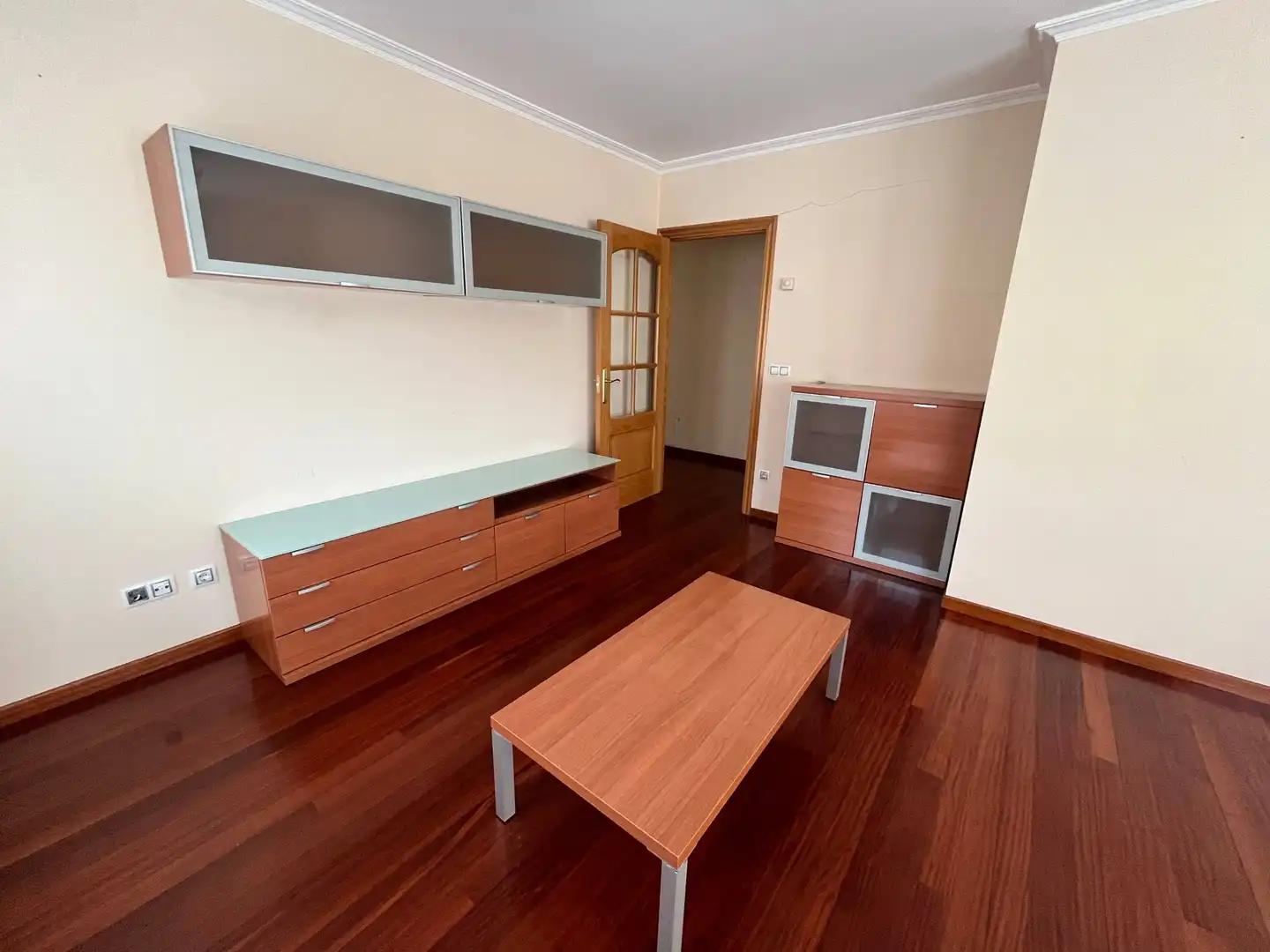 Sala de estar de Piso de alquiler en Santiago de Compostela  con Calefacción, Trastero y Amueblado