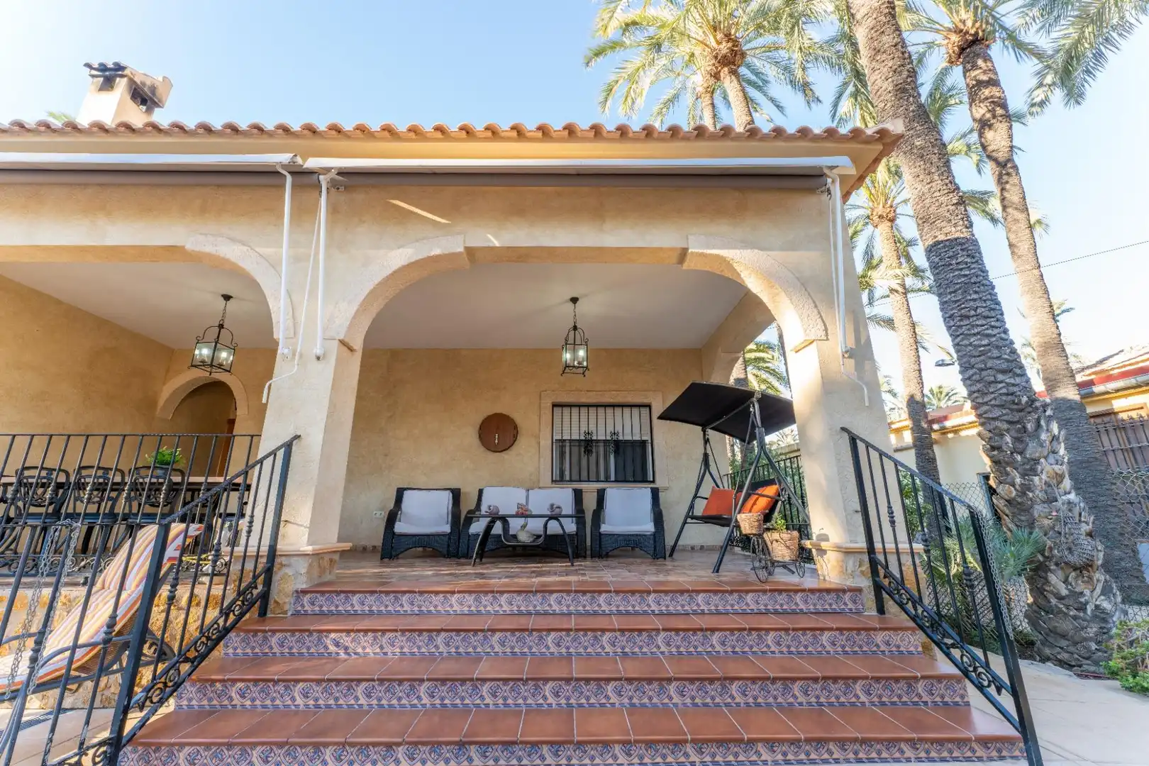 Terraza de Casa o chalet en venta en Elche / Elx con Aire acondicionado, Jardín privado y Terraza
