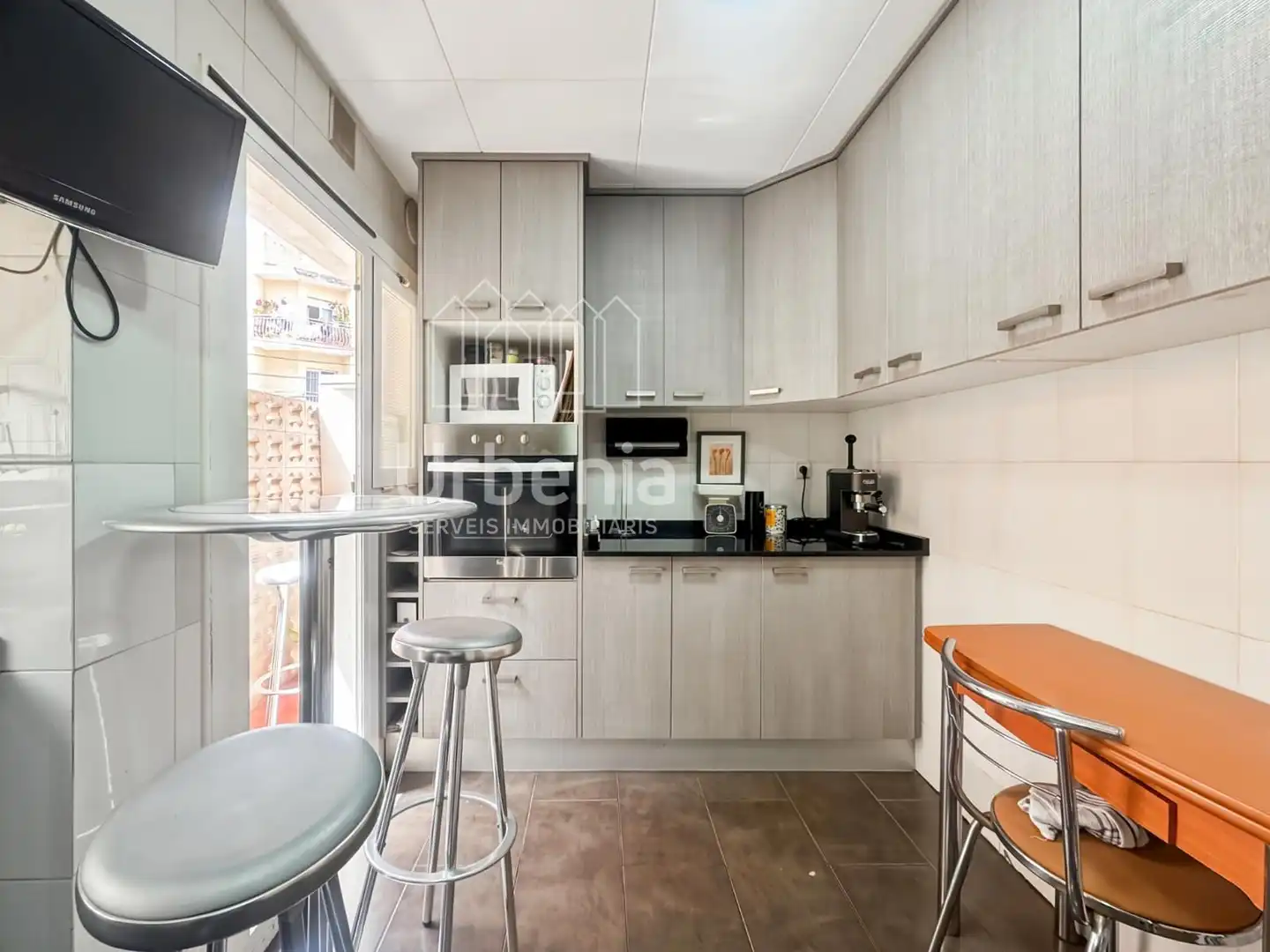 Kitchen of Flat for sale in Blanes  with Air Conditioner and Terrace