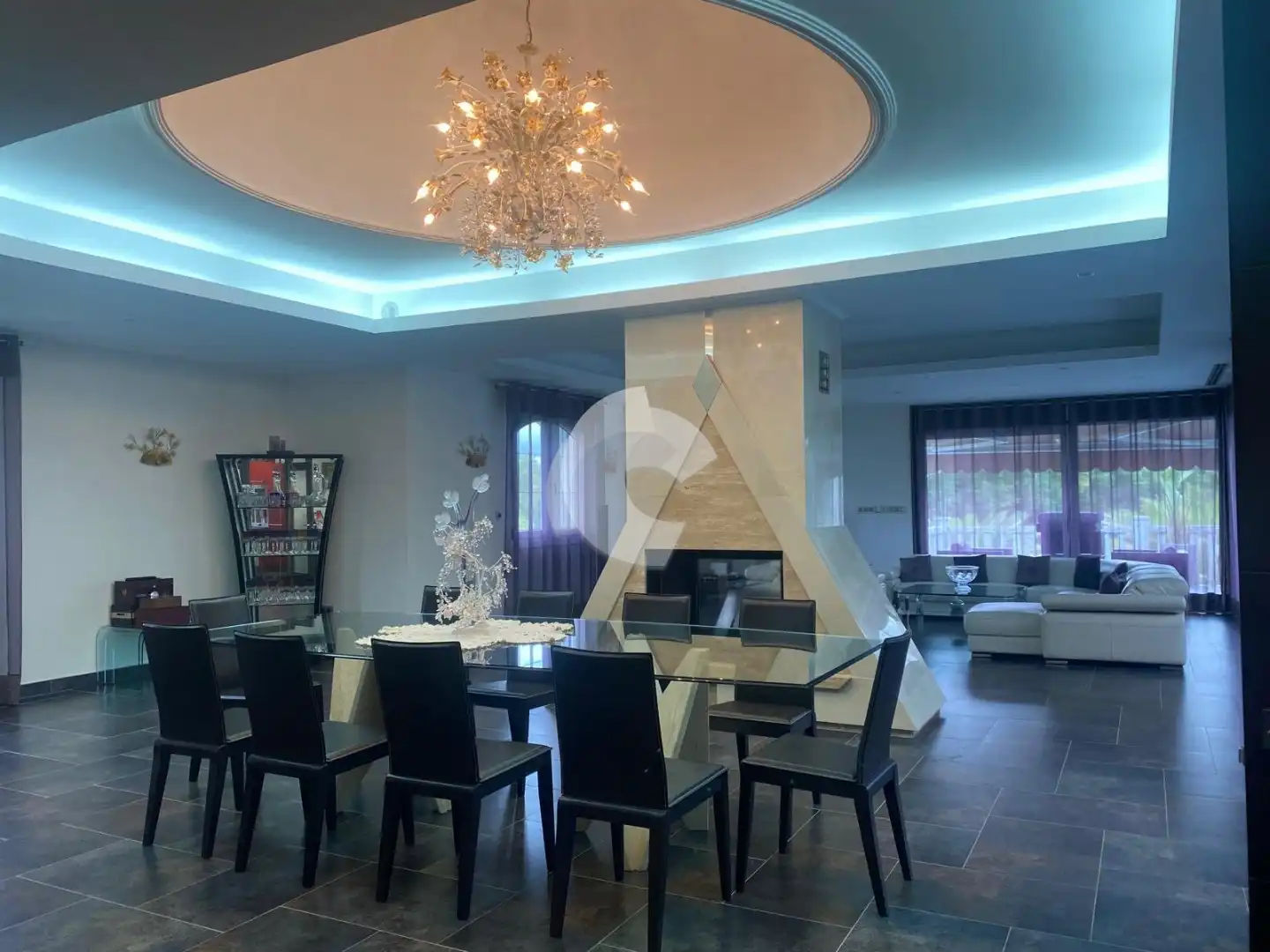 Comedor de Casa o chalet en venta en Xunqueira de Ambía con Calefacción, Jardín privado y Terraza